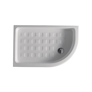 corner shower tray 80x120 DX