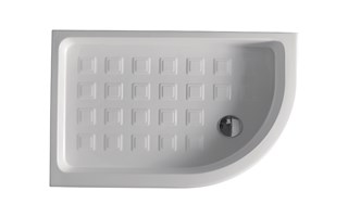 Quadrant shower trays: not only for small bathrooms