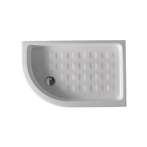 Corner shower tray 80x120 SX