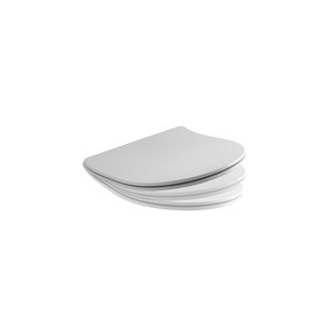 Toilet seat slim with chorme hinges SOFT CLOSE 