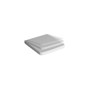 Toilet seat with chrome hinges SOFT CLOSE