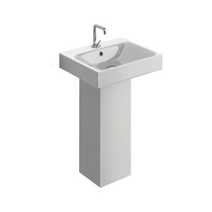 washbasin 50x45 whit pedestal