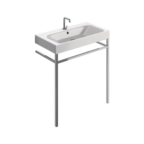 washbasin 80x45 with free standing unit