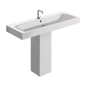 washbasin 120x45 whit pedestal