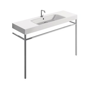 Washbasin 140x45 with free standing unit