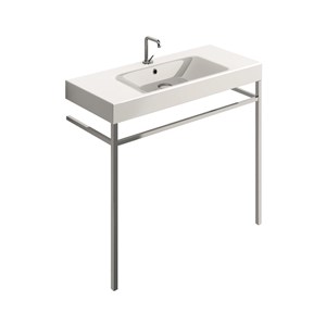 washbasin 100x45 with free standing unit