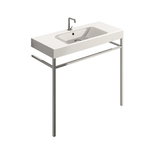 washbasin 100x45 with free standing unit