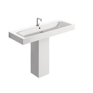 Washbasin 100x45 whit pedestal