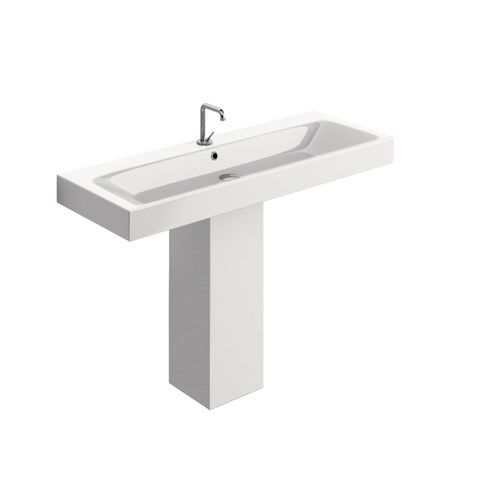 Washbasin 100x45 whit pedestal