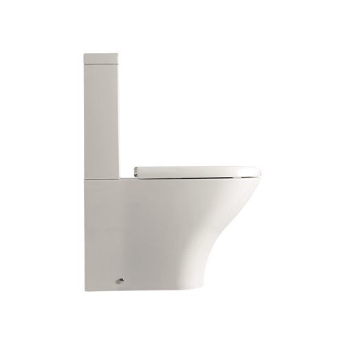 Close coupled wc pan