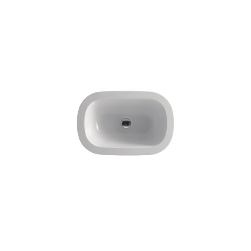 Aquatech, an oval freestanding washbasin for relaxation