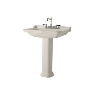 Washbasin 80 on pedestal