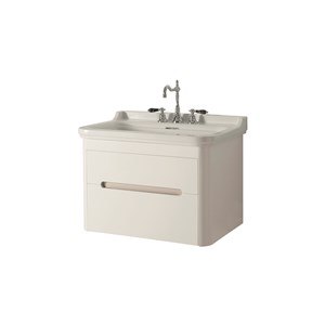 washbasin 80 with wall hung cabinet