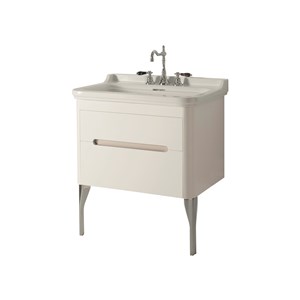 Washbasin 80 with wall hung cabinet