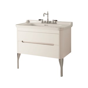 Washbasin 100 with wall hung cabinet