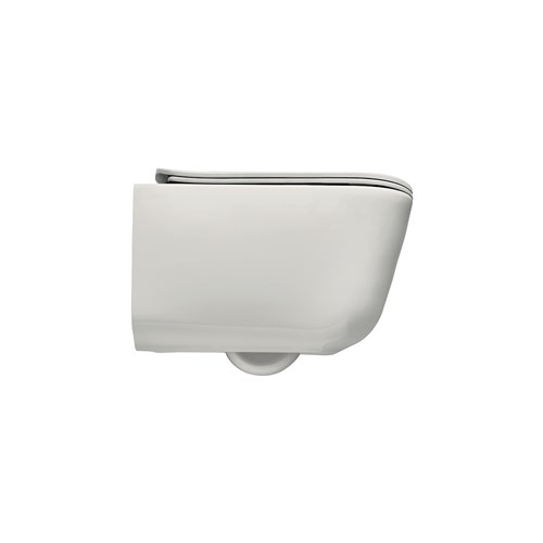 BL13 BLACK MATTE RIMLESS WALL HUNG TOILET - BathLine