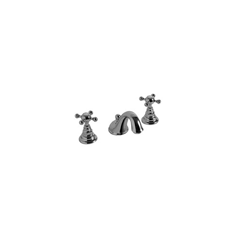 Three-hole washbasin taps for classic bathrooms