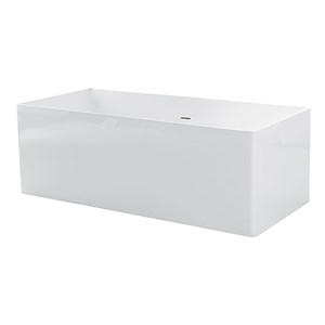 G&M rectangular polymineral bathtub