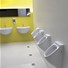 Lavabo 70 sopseso cod 3740, orinatoio sospeso cod 3735