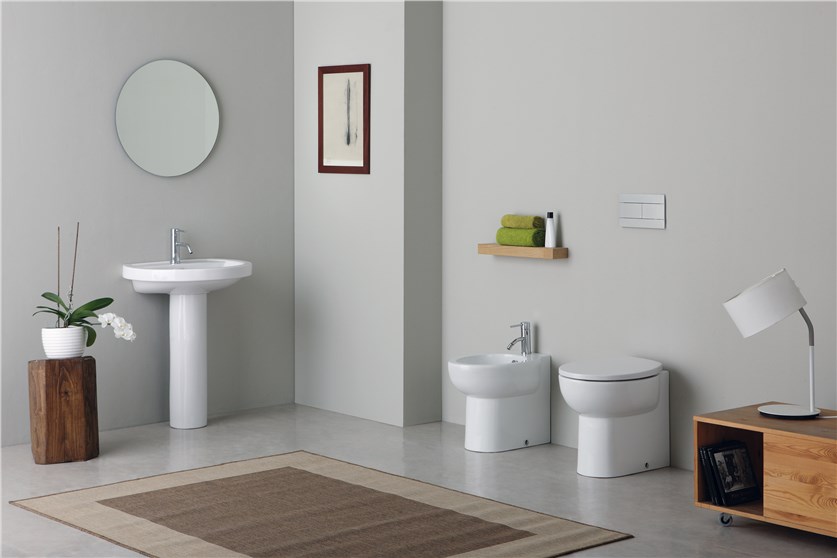 Lavabo 73x45 con colonna cod 4416, Lavabo 69x45 con colonna cod 4420, Lavabo 62 cod 4440, Lavabo 62 cod 4470