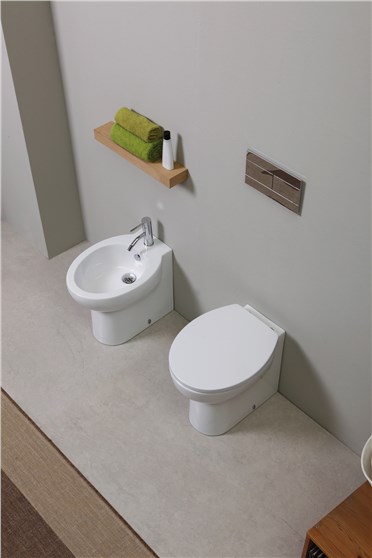 Lavabo 73x45 con colonna cod 4416, Lavabo 69x45 con colonna cod 4420