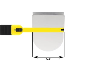 How to measure the toilet seat