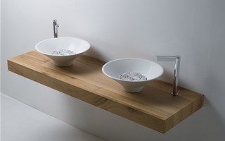 The most sophisticated bathroom sinks of the Decò collection