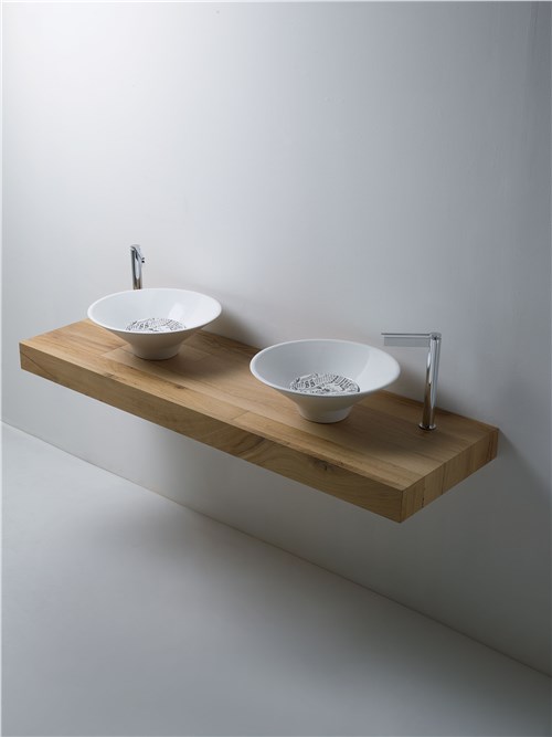 The most sophisticated bathroom sinks of the Decò collection