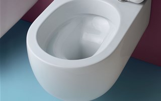 Rimless toilets: hygiene and design  