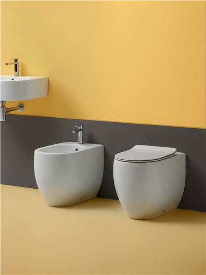 vaso unico 52 cm cod 3116, bidet 52 cm cod 3120