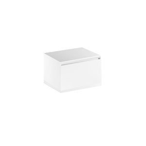 KANAAL CABINET 60X46,5 WITH DRAWER AND GLASS TOP