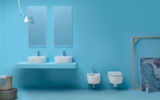 How many types of washbasins are available on the market?