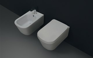 Wall-hung sanitary ceramics are the protagonists of bathroom design in 2024